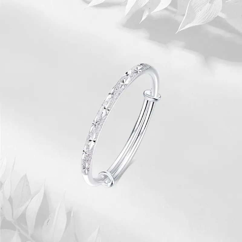 JUICY GRAPE S999 Fine Silver Bangles Women's-3