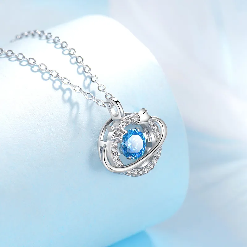 JUICY GRAPE S925 Silver Necklaces Women's-9
