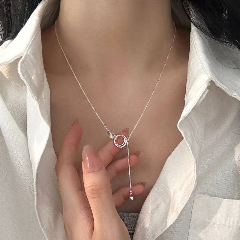 JUICY GRAPE S925 Silver Necklaces Women's-2