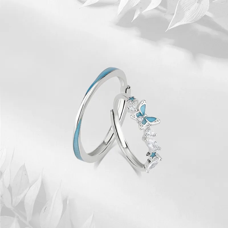 JUICY GRAPE S999 Fine Silver Rings Unisex-3