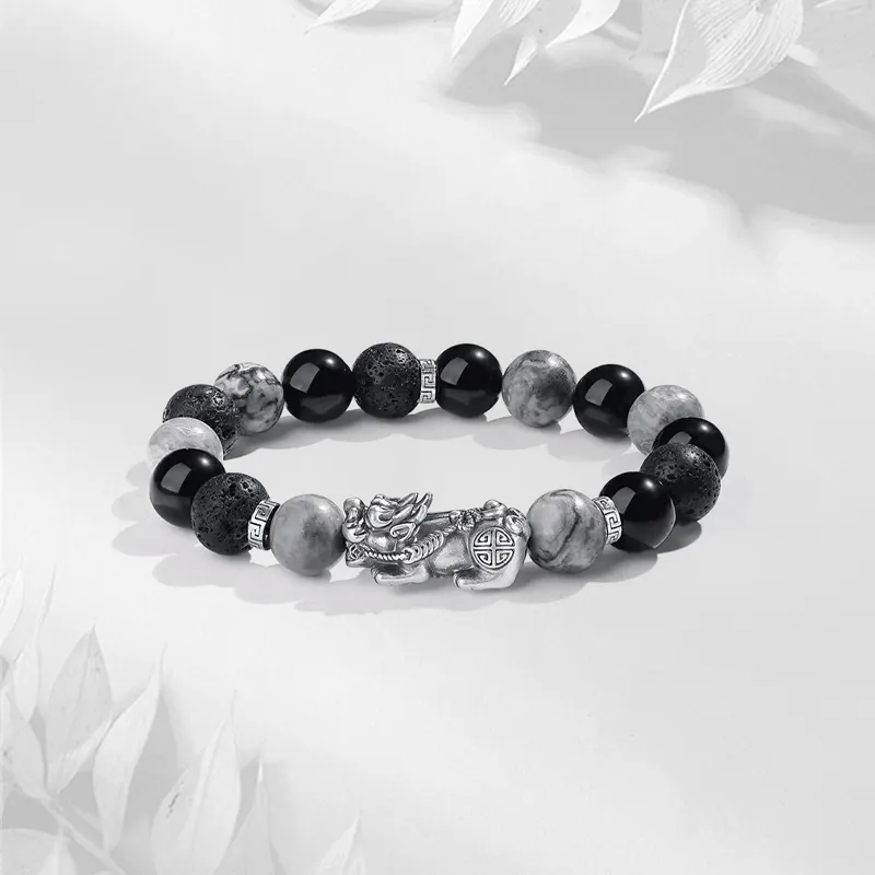 JUICY GRAPE Agate Bracelets Unisex-3