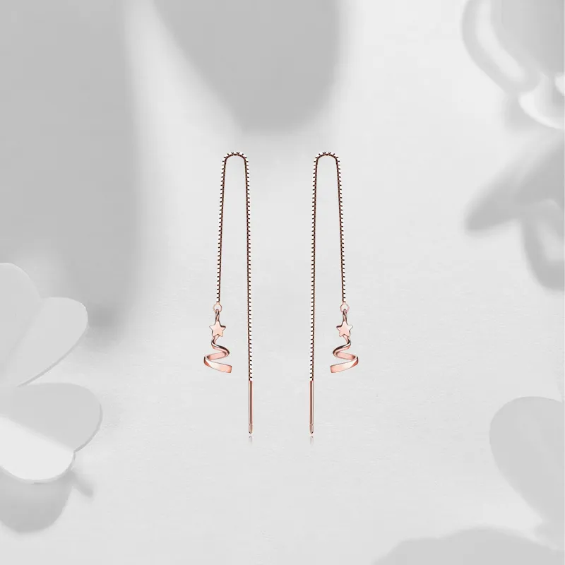 JUICY GRAPE S925 Silver Drop Earrings Women's-2