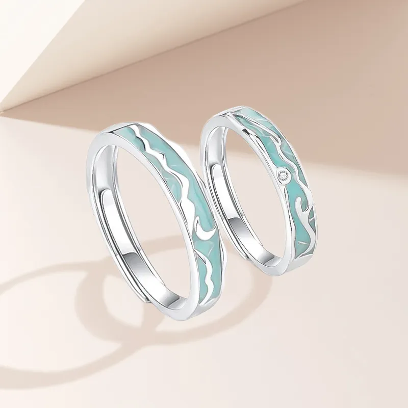 JUICY GRAPE S925 Silver Rings Unisex-4