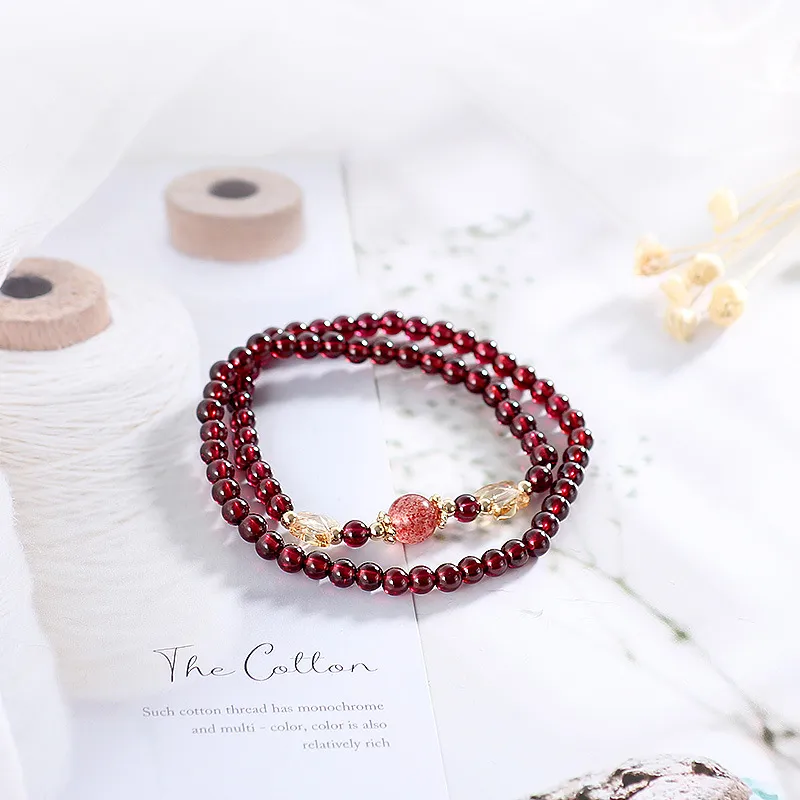 JUICY GRAPE Crystal Bracelets Unisex-3