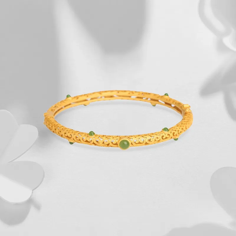 JUICY GRAPE Agate Bangles Women's-5
