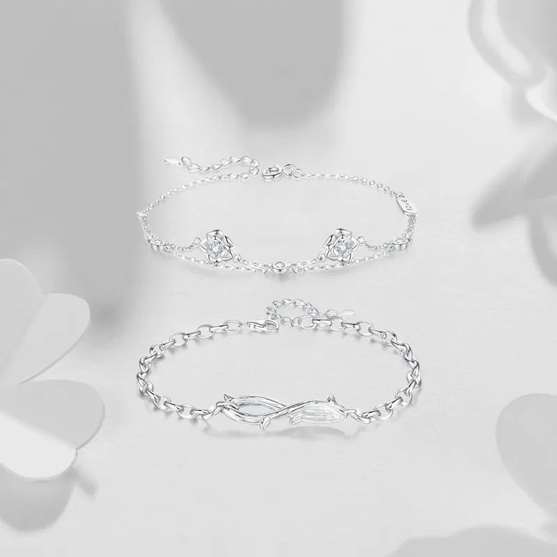 JUICY GRAPE S925 Silver Bracelets Women's-3