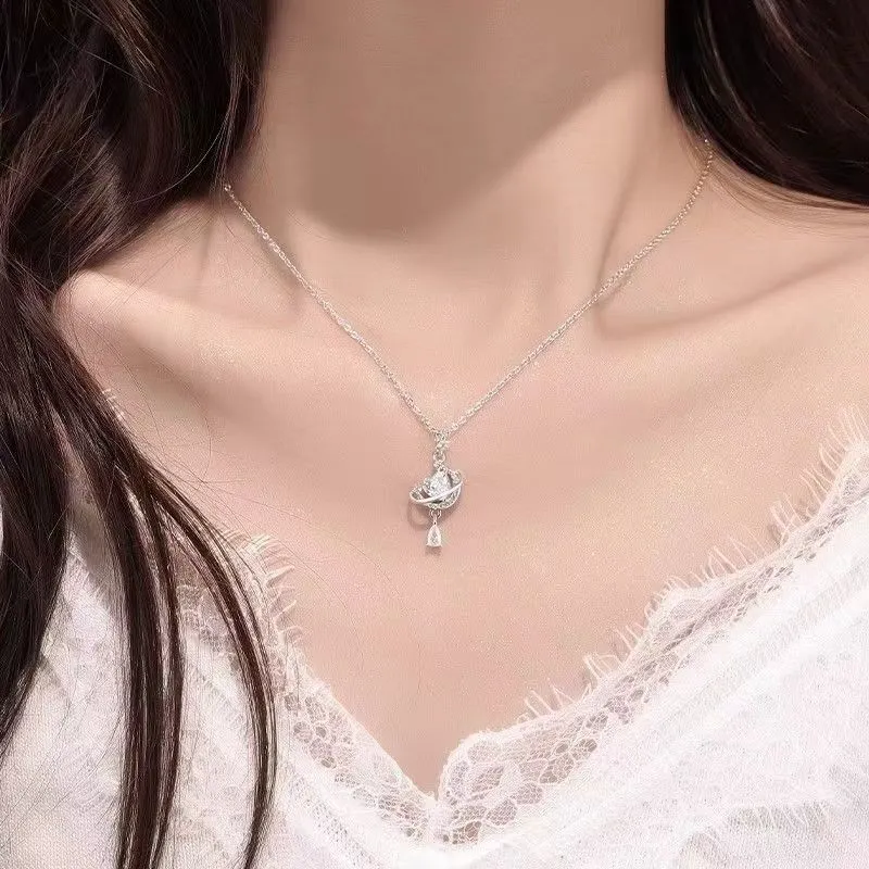 JUICY GRAPE Zircon Necklaces Women's-2