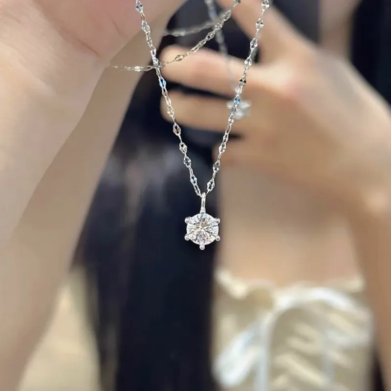 JUICY GRAPE S925 Silver Necklaces Women's-5