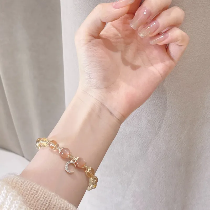JUICY GRAPE Crystal Jade Bracelets Women's-2