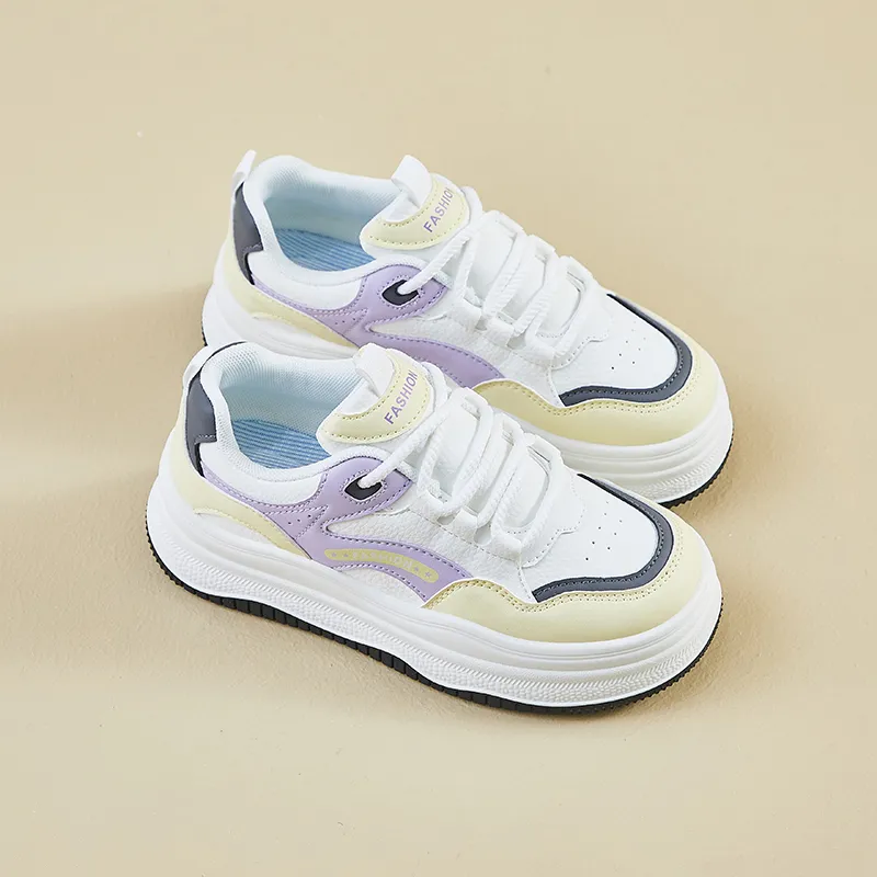 SHENGERLEIDE Slip Resistant Breathable Abrasion Resistant Low Top Skateboard Shoes Women's-2