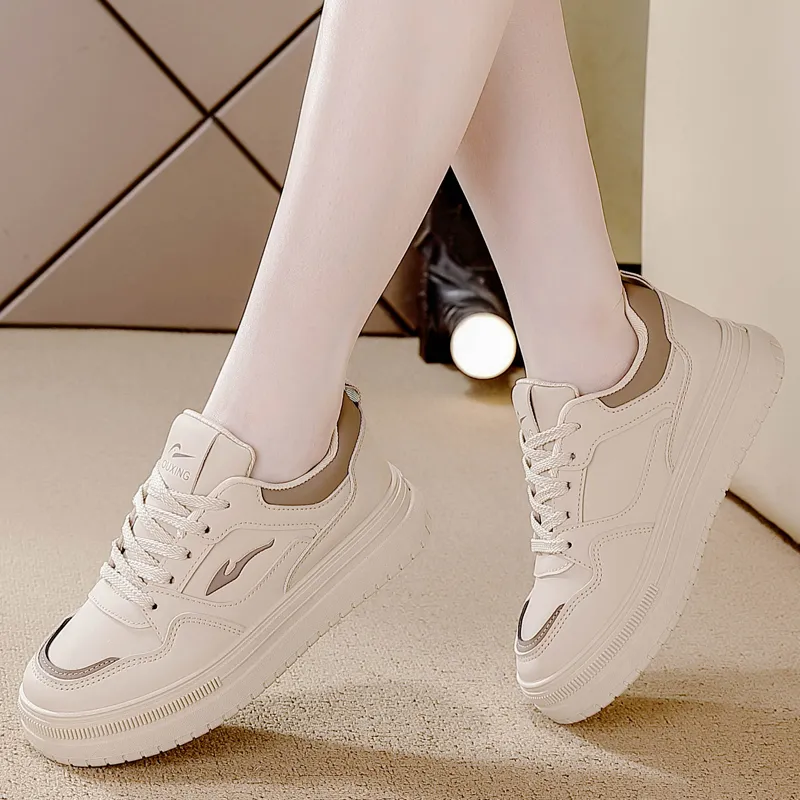 SHENGERLEIDE Balanced, Lightweight, And Breathable Low Top Skateboard Shoes Women's-8