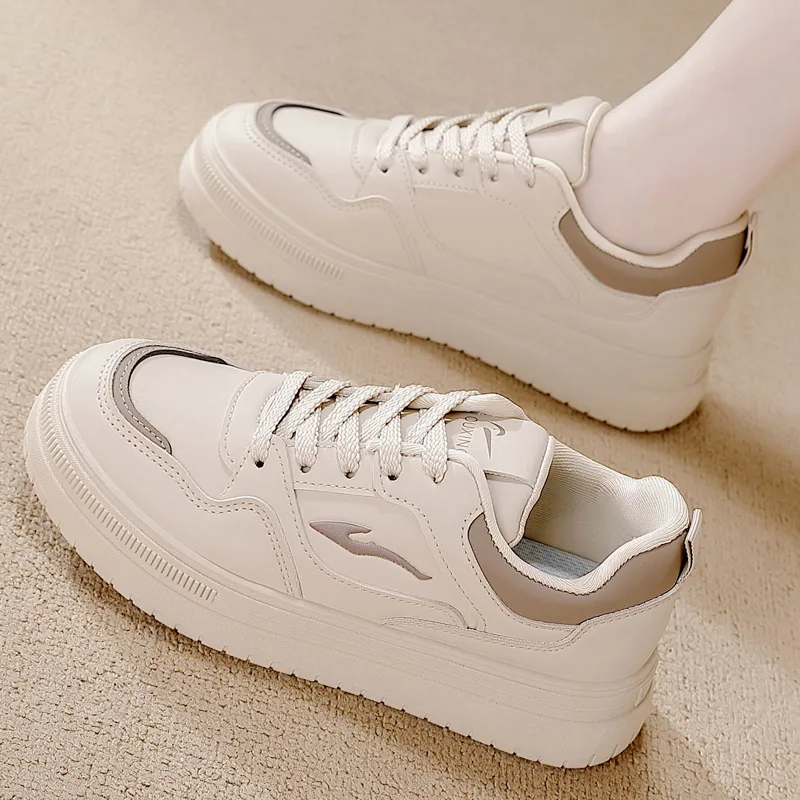 SHENGERLEIDE Balanced, Lightweight, And Breathable Low Top Skateboard Shoes Women's-9