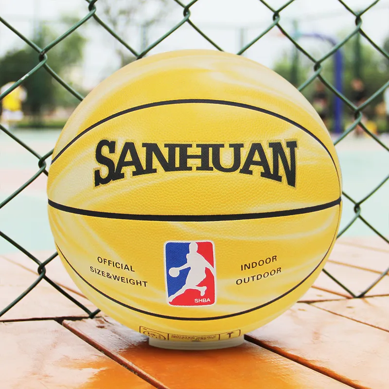 THREEHUAN PU Basketball Size 7 Training Unisex-1