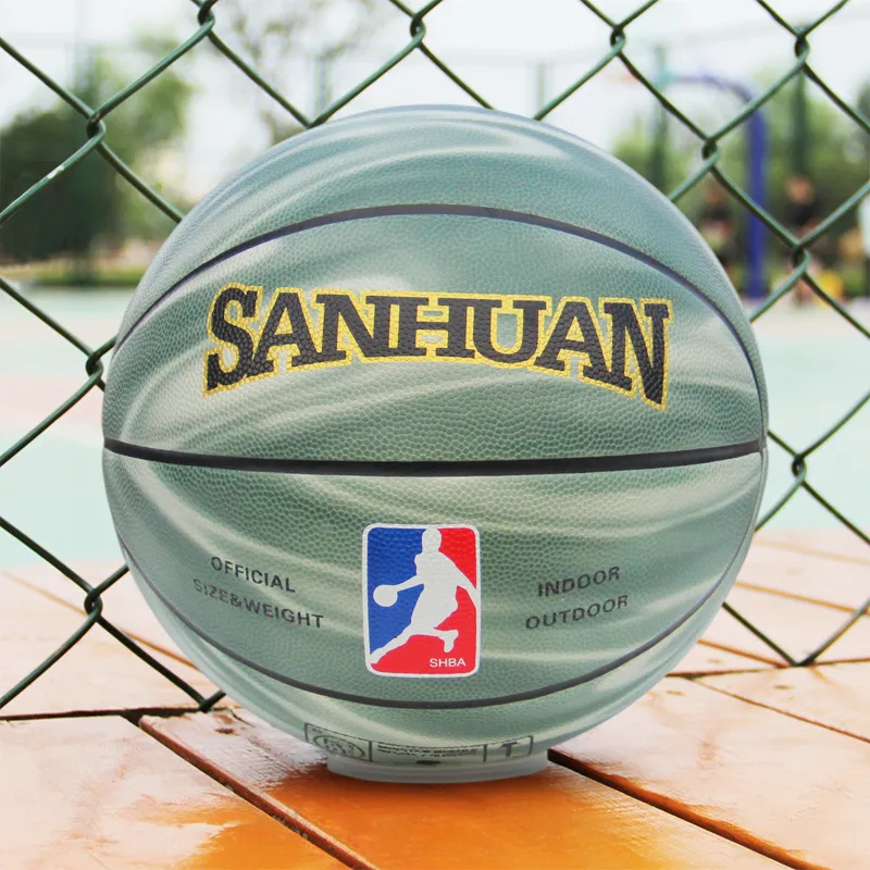 THREEHUAN PU Basketball Size 7 Training Unisex-13