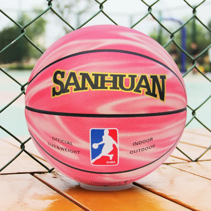 THREEHUAN PU Basketball Size 7 Training Unisex-5