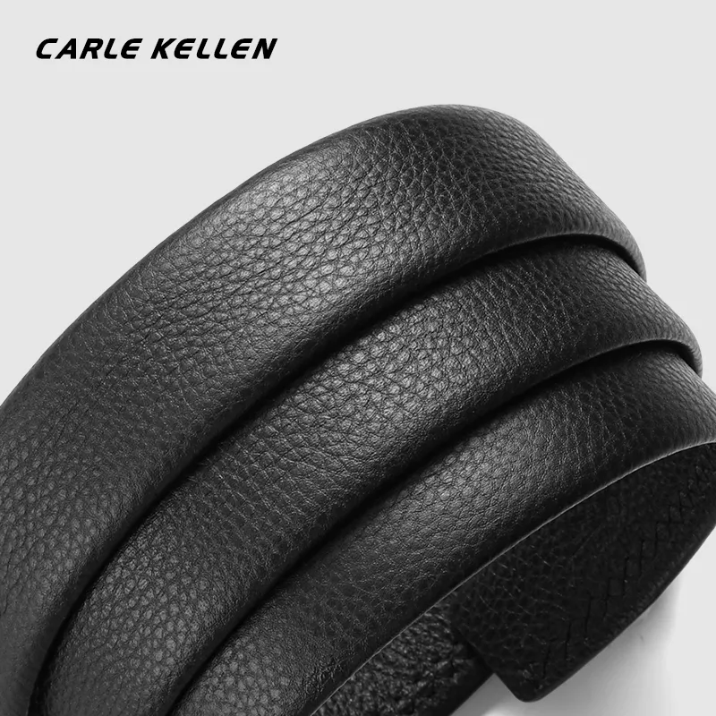 CARLE KELLEN Top Grain Cow Leather Belts Men's 3.5CM-4