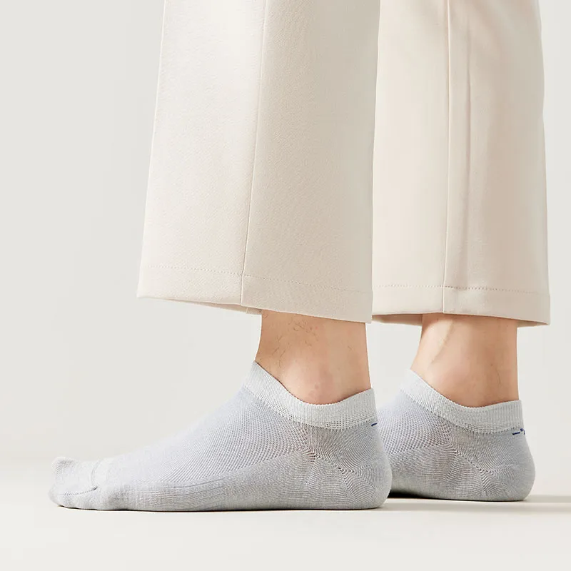 Cotton Gene No Show Socks Men's Combo Set-23