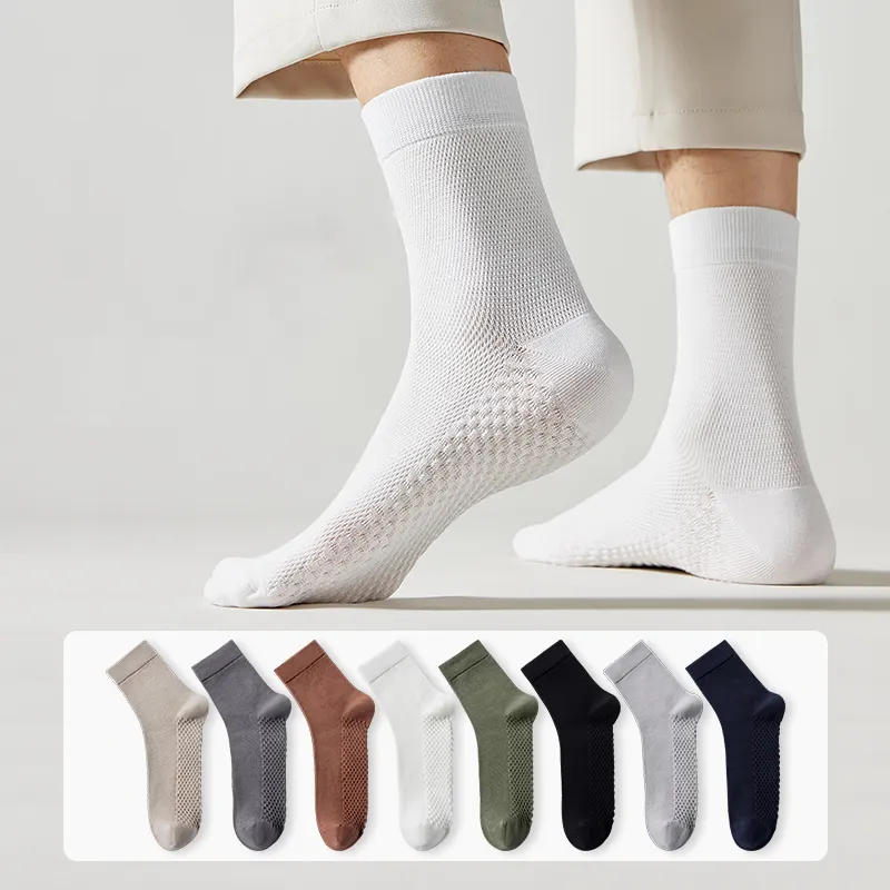 Cotton Gene Mid Calf Socks Men's Combo Set-1