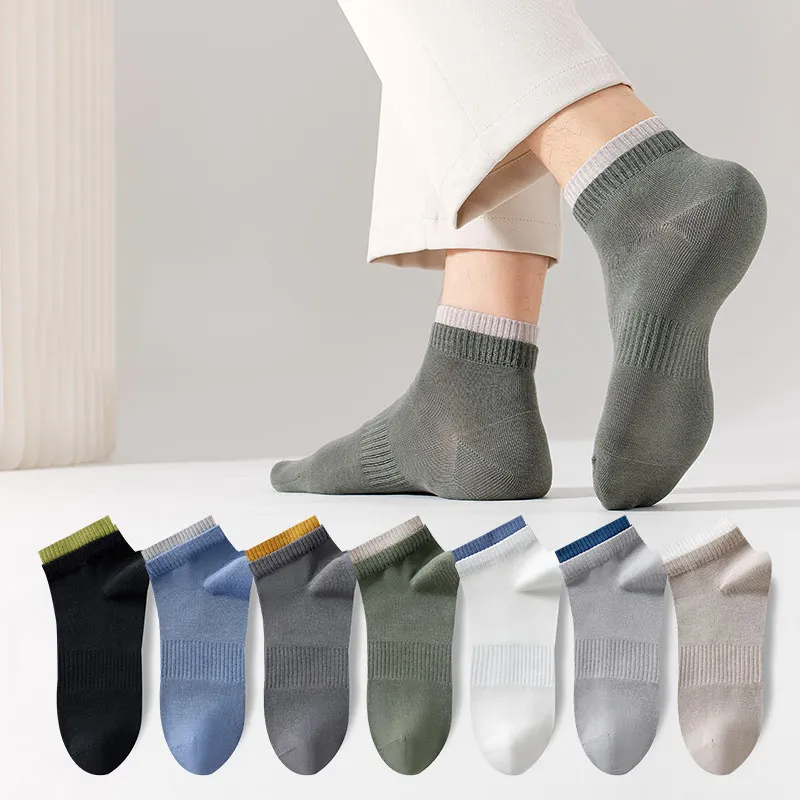 Cotton Gene Ankle Socks Men's Multiple Pairs Combo Set-2