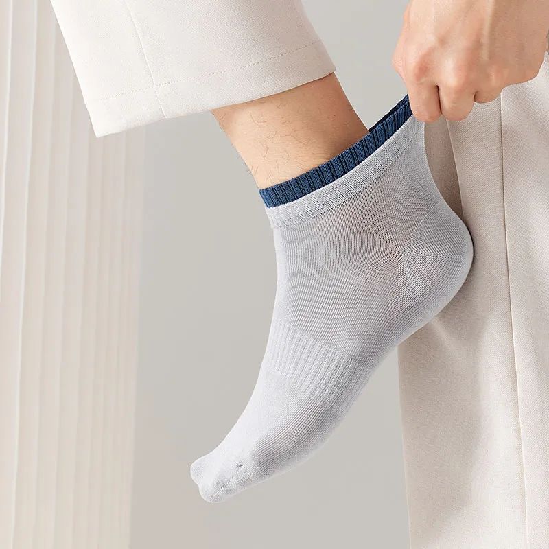Cotton Gene Ankle Socks Men's Multiple Pairs Combo Set-24