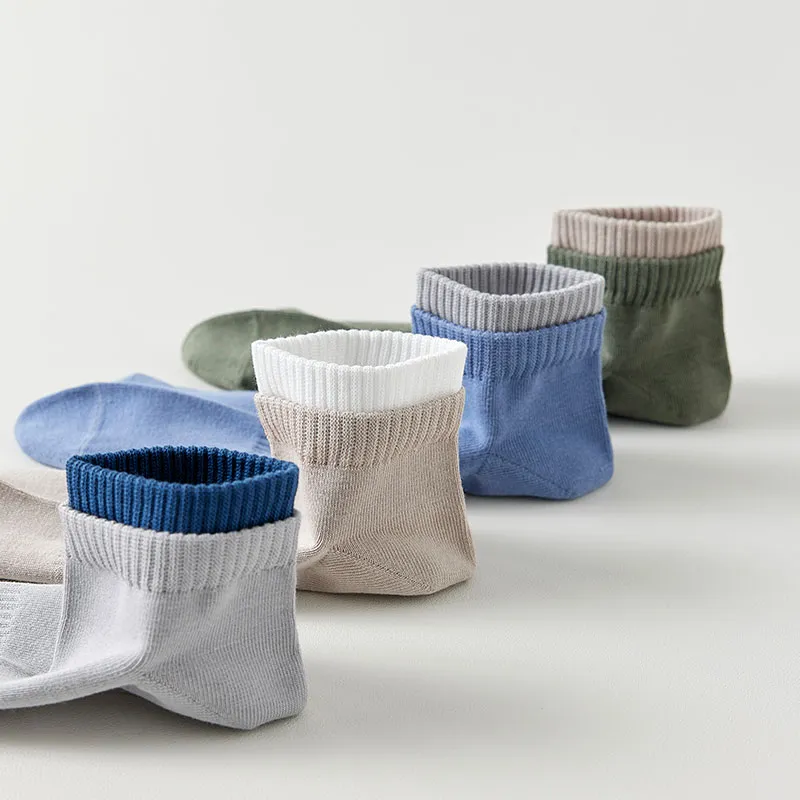 Cotton Gene Ankle Socks Men's Multiple Pairs Combo Set-22