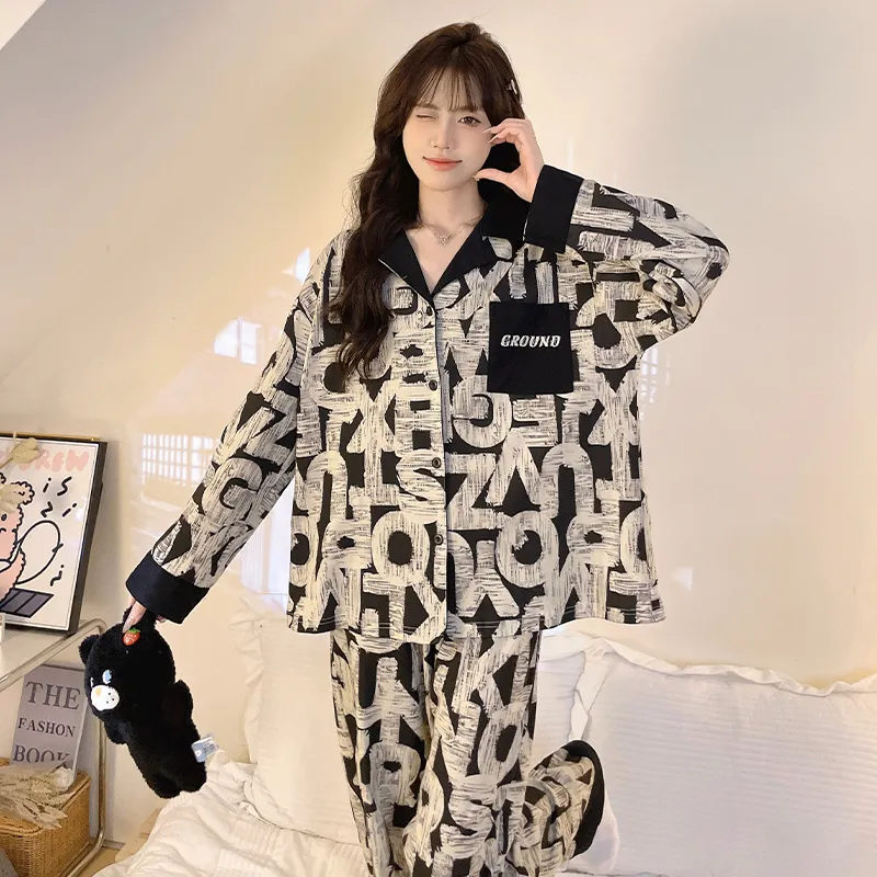 Cotton Gene Pajama Set Unisex Combo Set-14