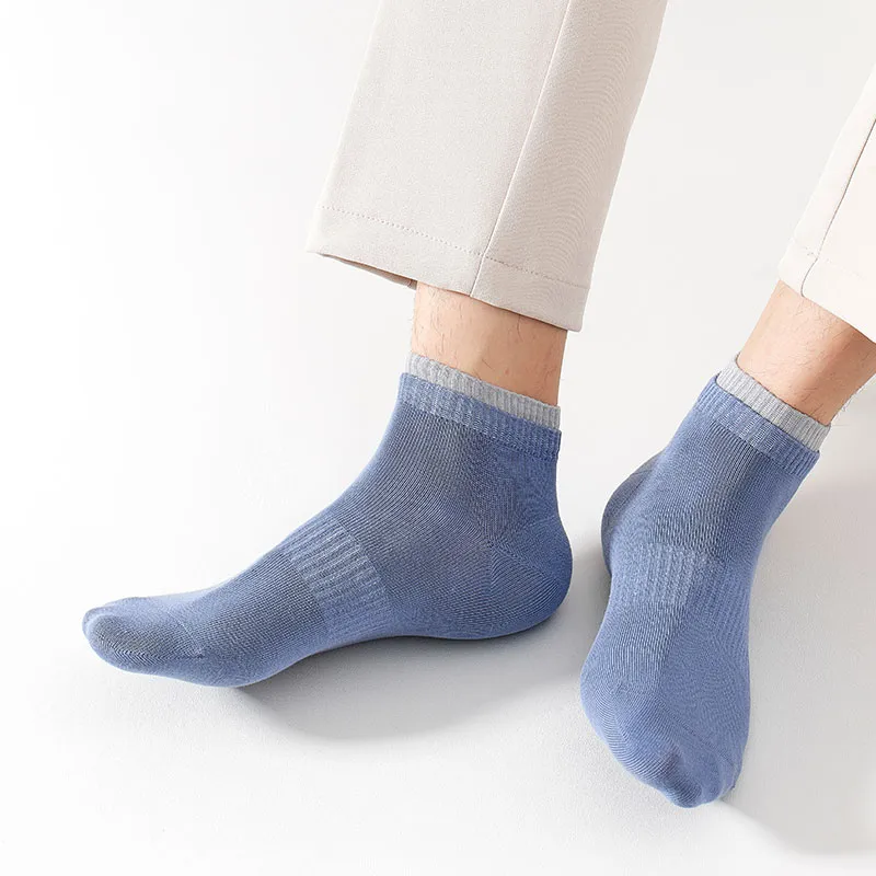 Cotton Gene Ankle Socks Men's Multiple Pairs Combo Set-14