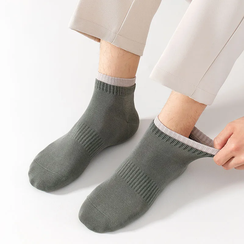 Cotton Gene Ankle Socks Men's Multiple Pairs Combo Set-6