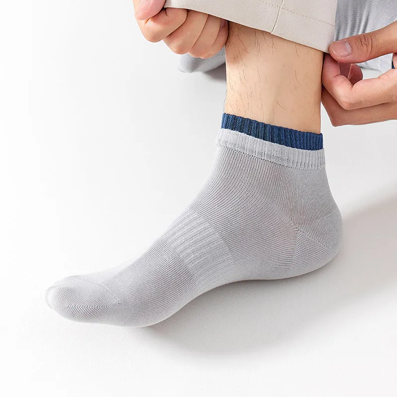 Cotton Gene Ankle Socks Men's Multiple Pairs Combo Set-15