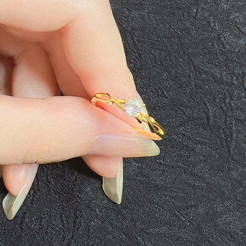 SIWENZHUBAO Topaz Rings Women's-1