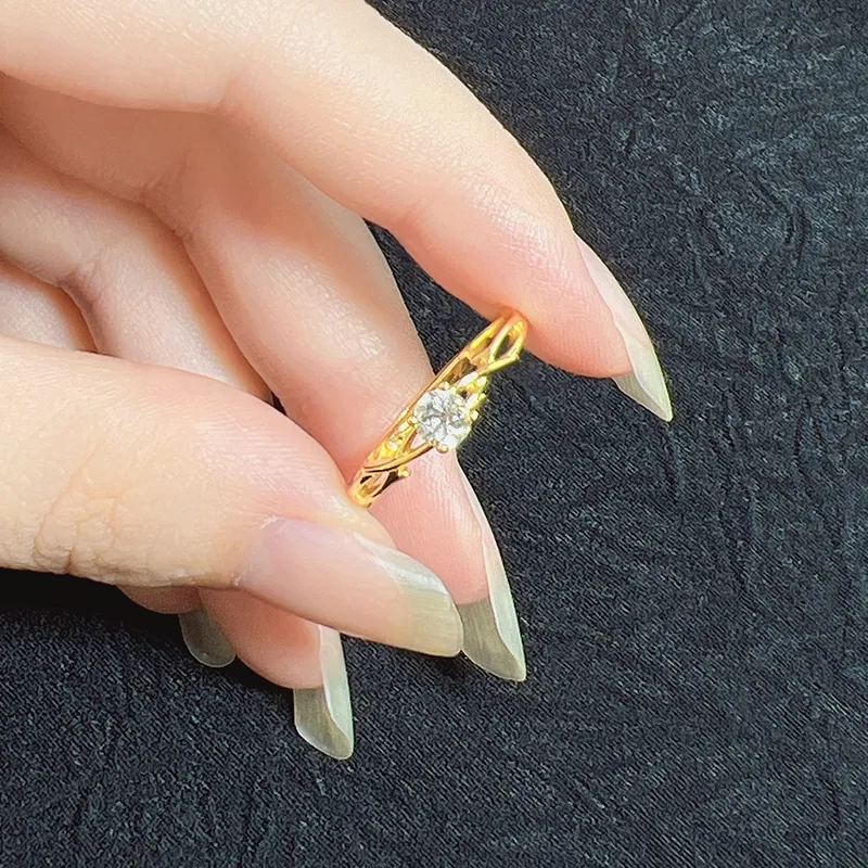 SIWENZHUBAO Topaz Rings Women's-2