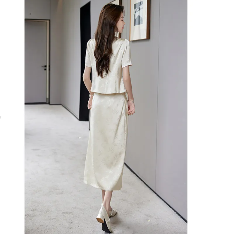 TEME Two Piece Skirt Sets Women's-3