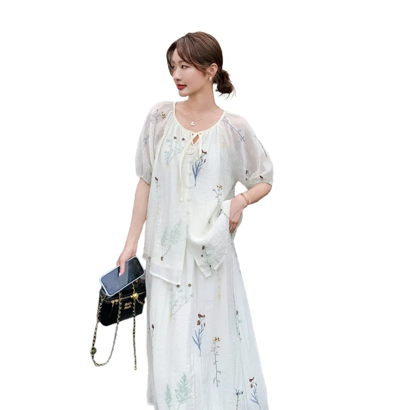 TEME Two Piece Skirt Sets Women's-1