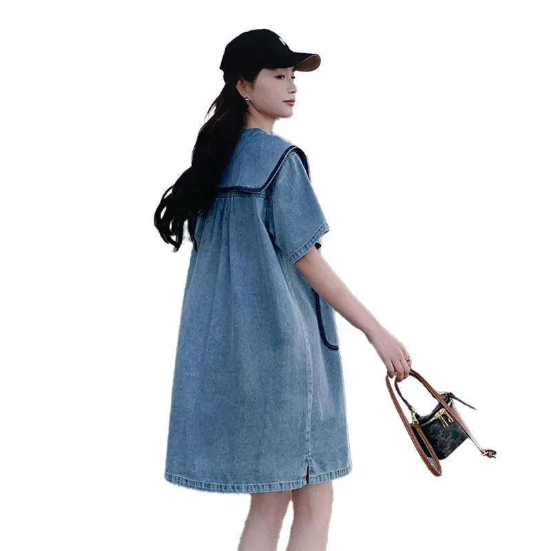 TEME Short Sleeved Dress Women's Image Color-3