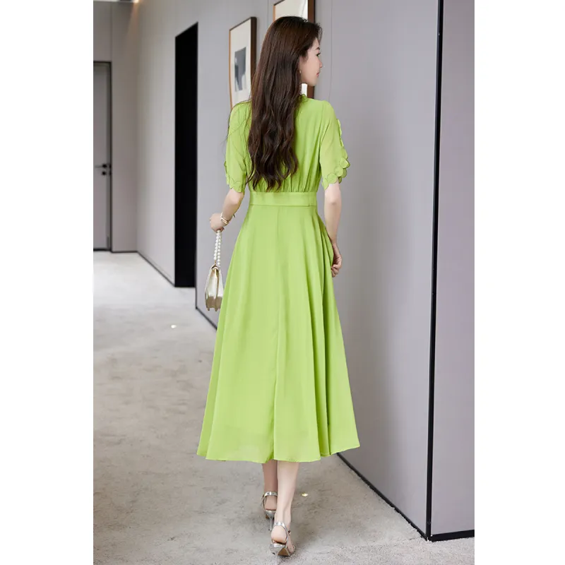 TEME Short Sleeved Dress Women's-9