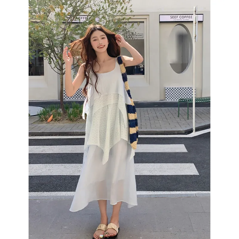 TEME Slip Dresses Women's Light Blue-3