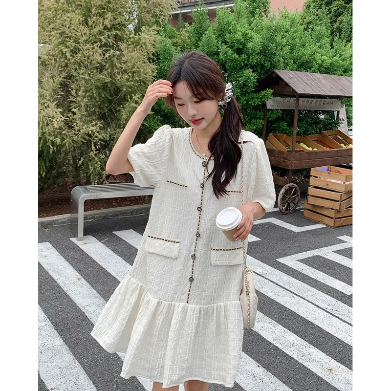 TEME Short Sleeved Dress Women's-5