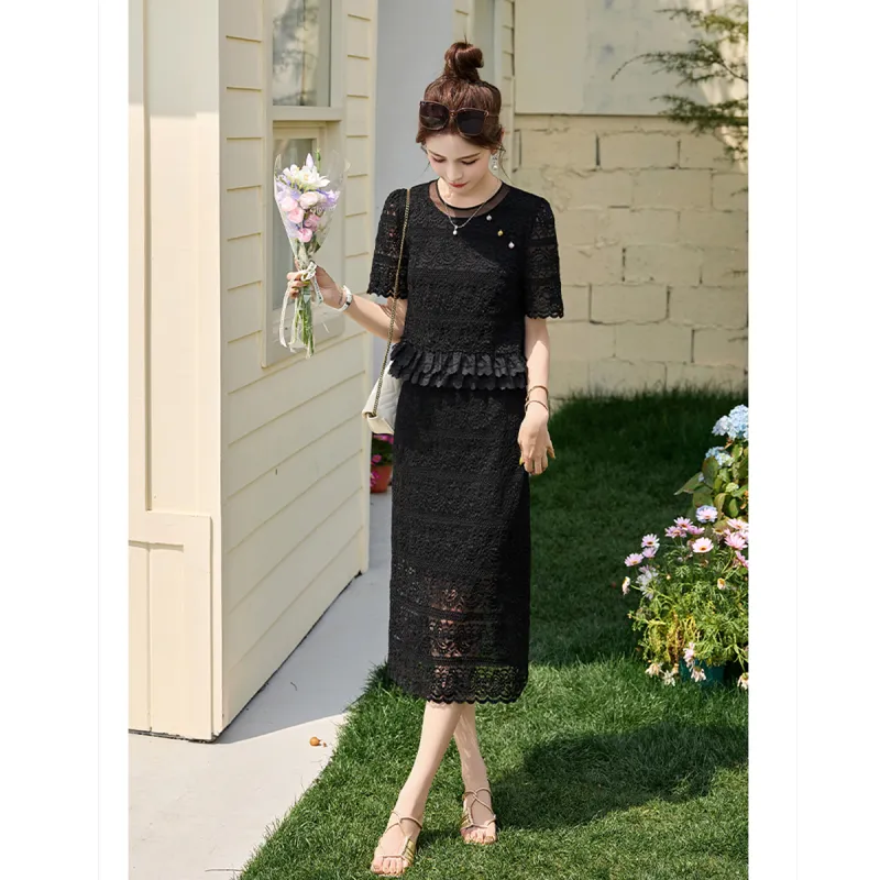 TEME Short Sleeved Dress Women's-7