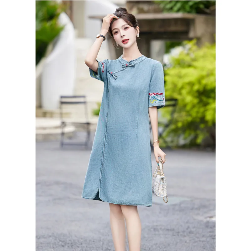 TEME Short Sleeved Dress Women's-3