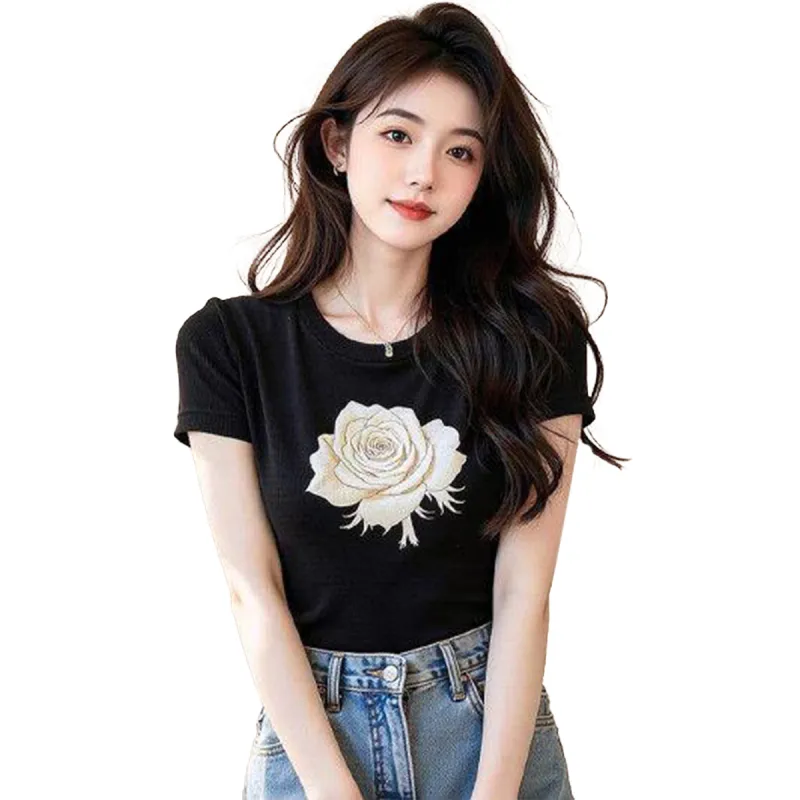 TEME Regular T Shirt Women's Black-2