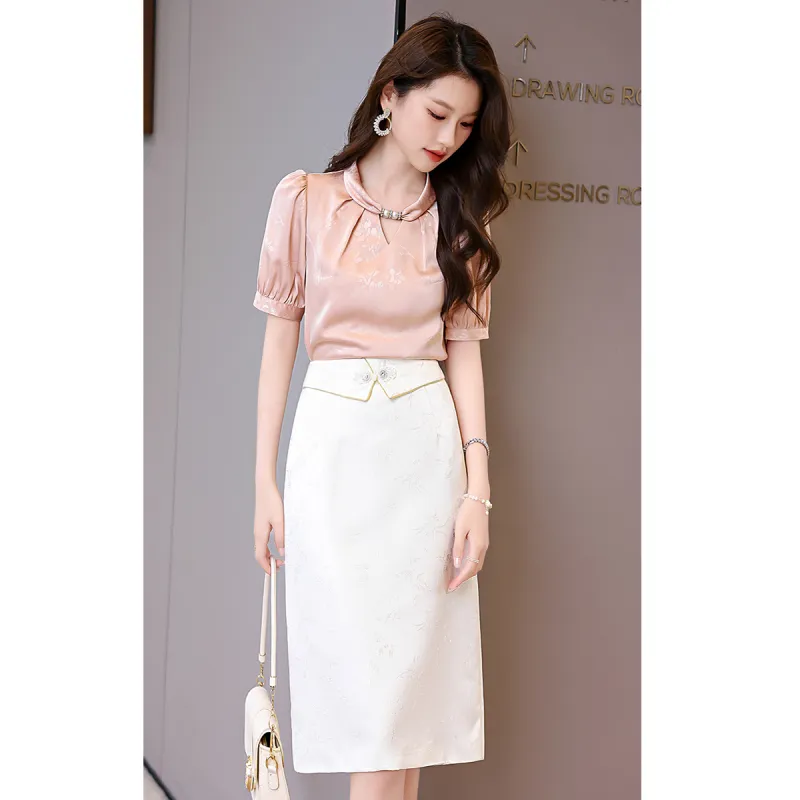 TEME Two Piece Skirt Sets Women's-10