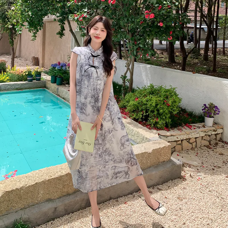 TEME Short Sleeved Dress Women's-4