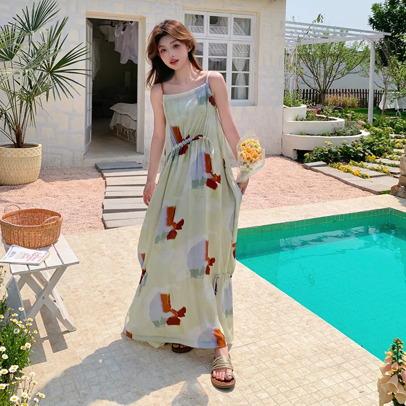 TEME Slip Dresses Women's Print-3