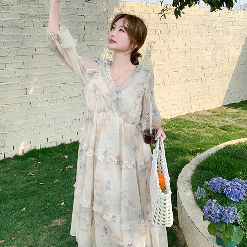 TEME Long Sleeved Dress Women's-5