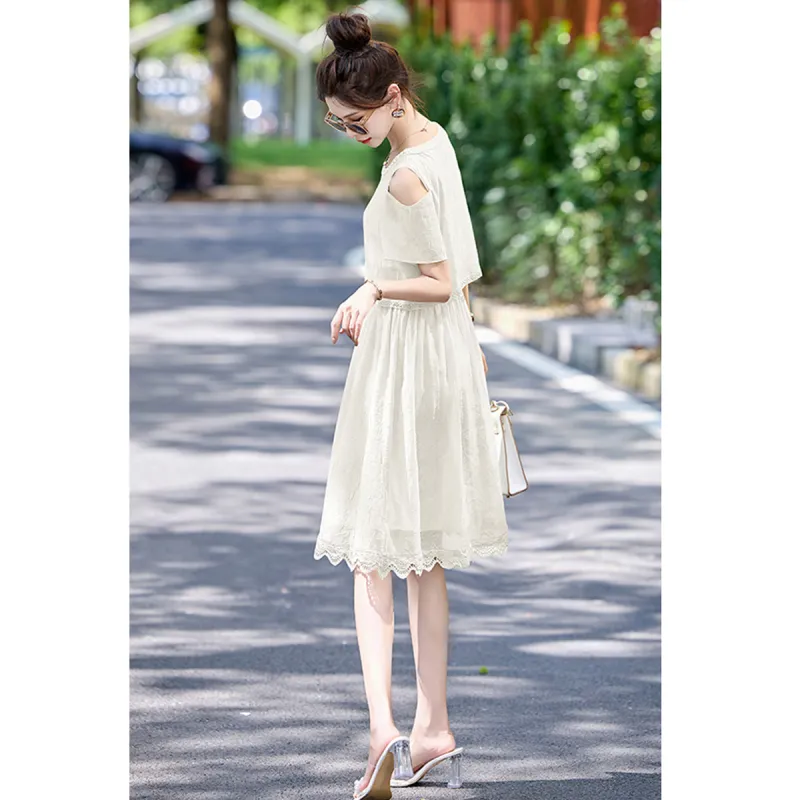 TEME Short Sleeved Dress Women's-1