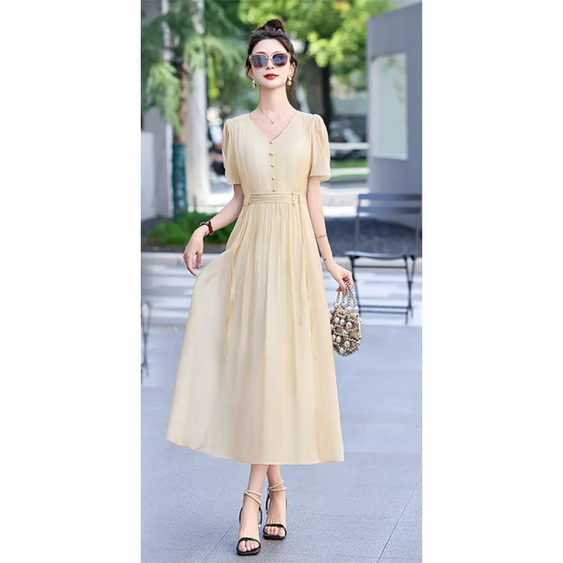 TEME Short Sleeved Dress Women's-2