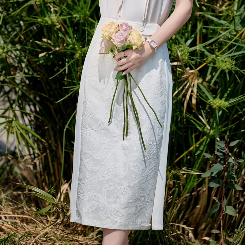 TEME Casual Long Skirts Women's-4