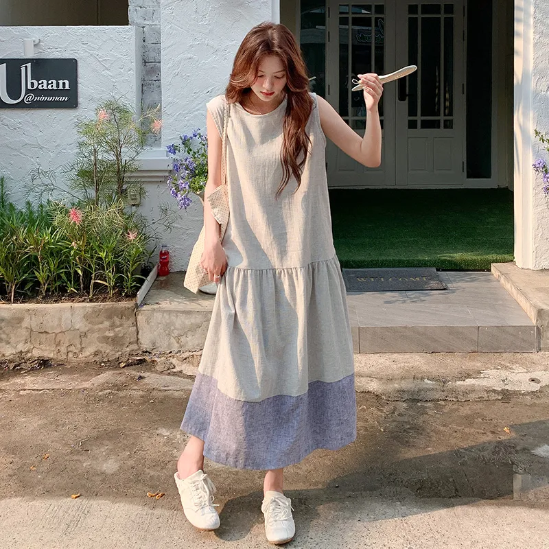 TEME Sleeveless Dresses Women's Image Color-2