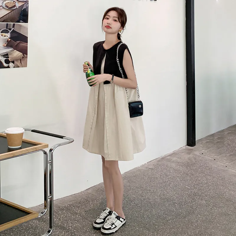 TEME Sleeveless Dress Women's Image Color-4
