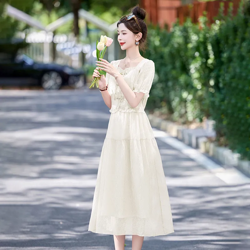 TEME Short Sleeved Dress Women's-1